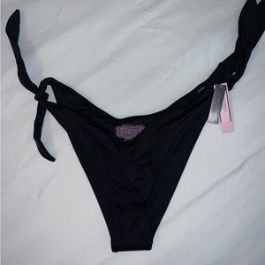 VS NWT shiny bikini bottoms